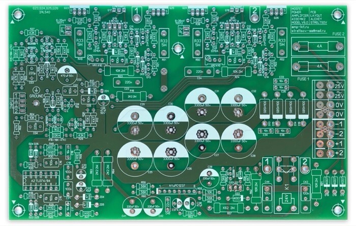 Печатная плата Creek 4330 MK II без компонентов